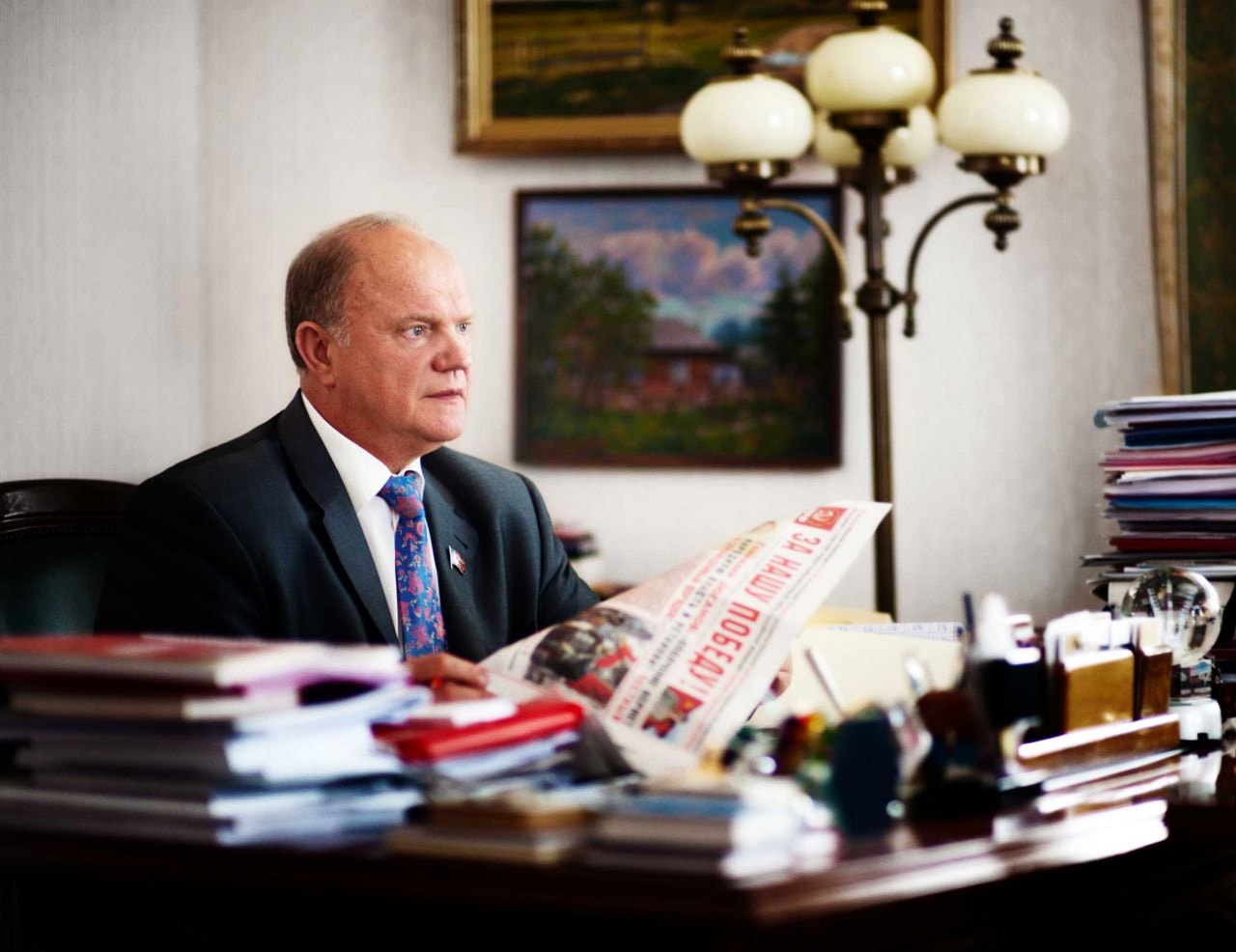 Год борьбы за победу. «Правда» и «Советская Россия» публикуют статью Г.А. Зюганова