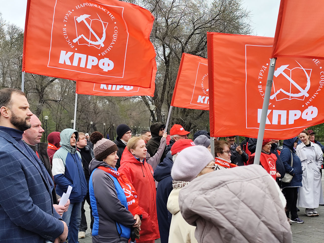 Красный первомай в Тюмени