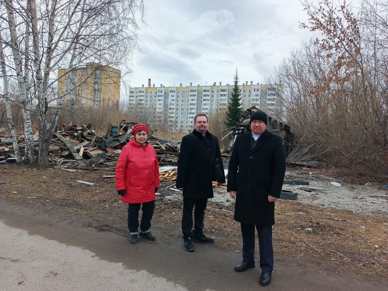 Депутат Гордумы от КПРФ провел встречу с жителями.
