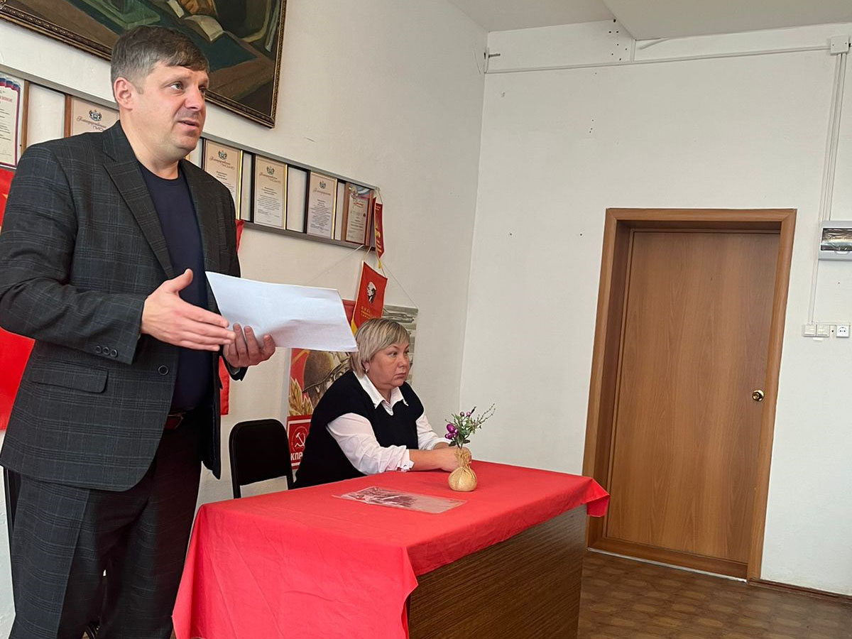 В Ишиме и Голышманово обсудили обращение ЦК КПРФ «В будущее  с Лениным!»