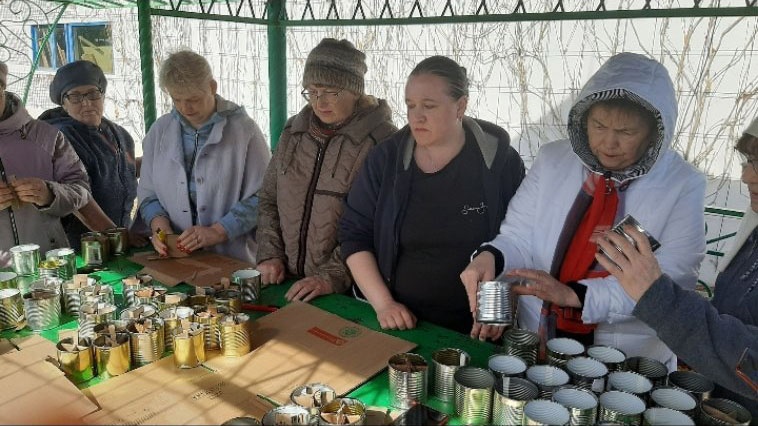 Коммунисты с. Покровское Ярковского района помогают участникам СВО