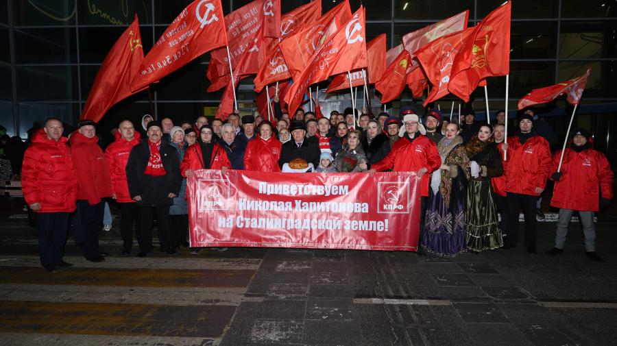 Н.М. Харитонов прибыл в Волгоград