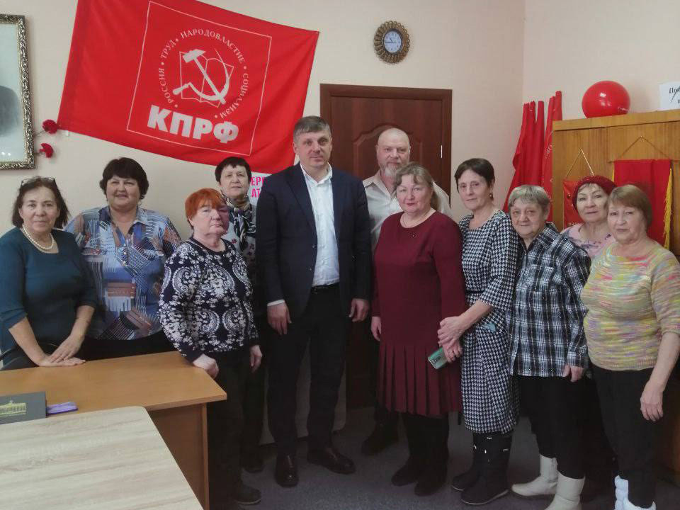 Депутат КПРФ Иван Левченко совершил рабочий визит в Исетский район