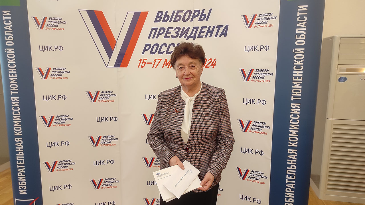 Тамара Казанцева приняла участие в жеребьёвке по распределению бесплатного эфирного времени на выборах Президента РФ