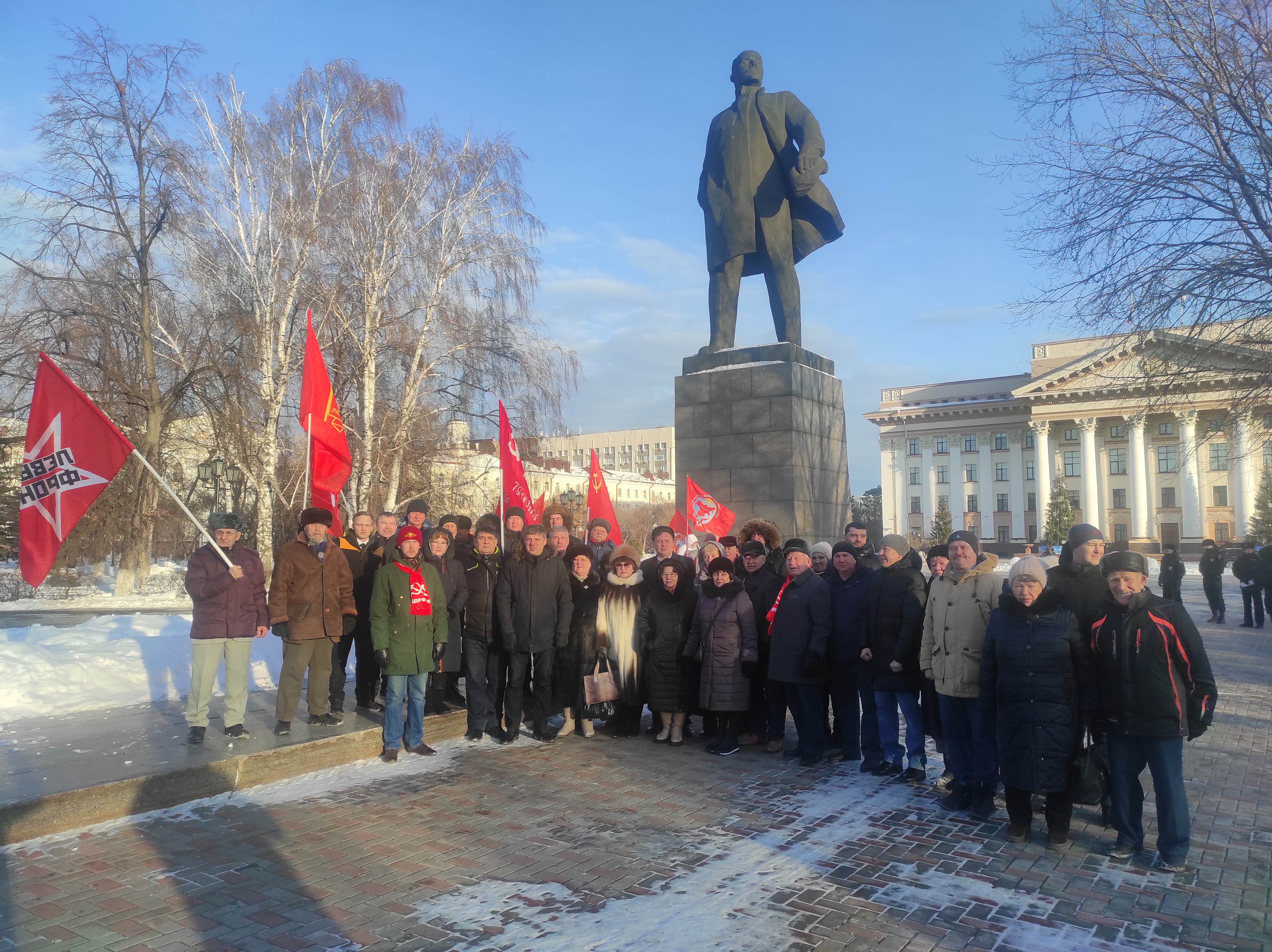 Тюменские коммунисты почтили память В.И. Ленина