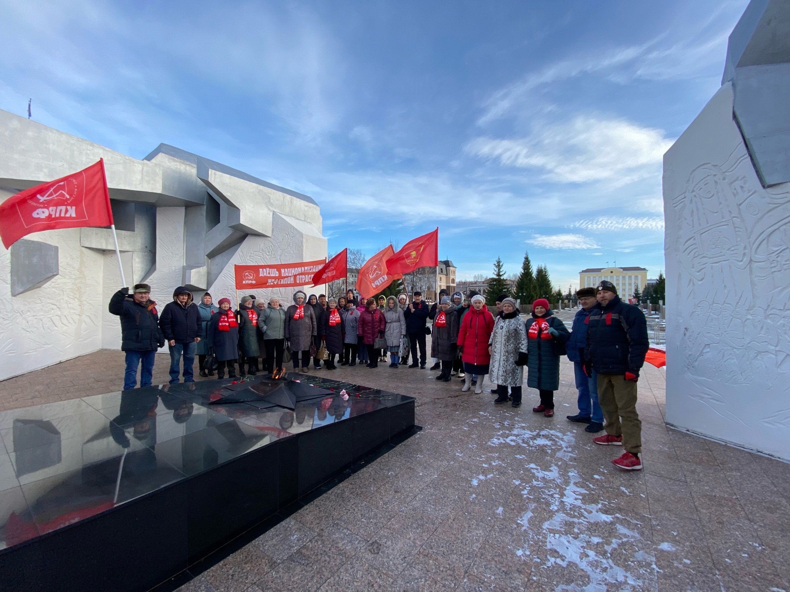 В Тобольске прошёл митинг, посвящённый 106-ой годовщине Великого Октября