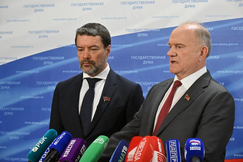 Г.А. Зюганов прокомментировал торжественную церемонию вступления в должность Президента России В.В. Путина