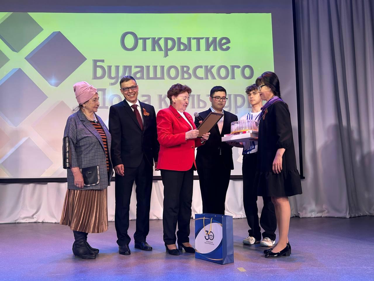 Тамара Казанцева приняла участие в открытии Булашовского дома культуры в Тобольском районе