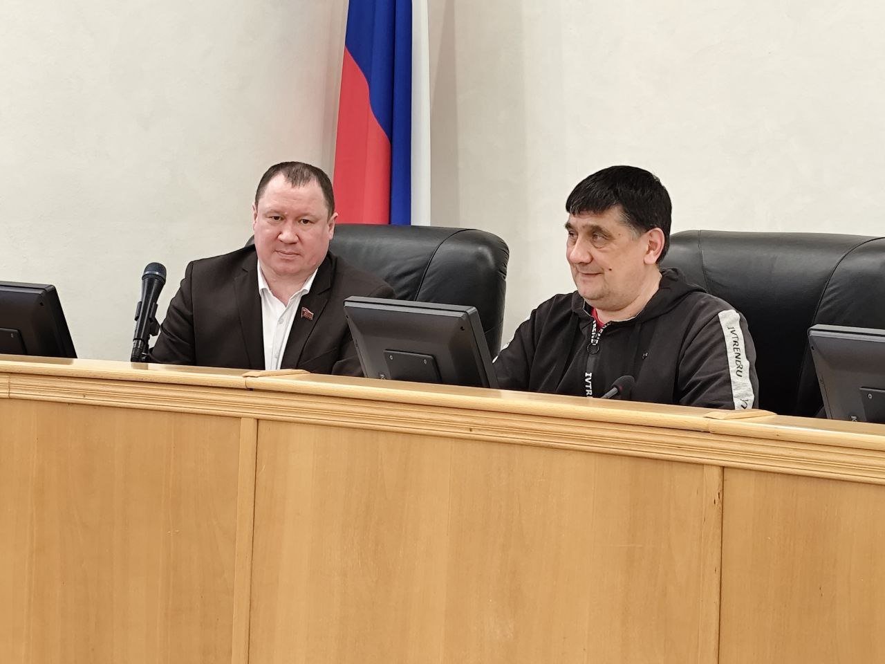 Заседание фракции КПРФ в Тюменской городской Думе.