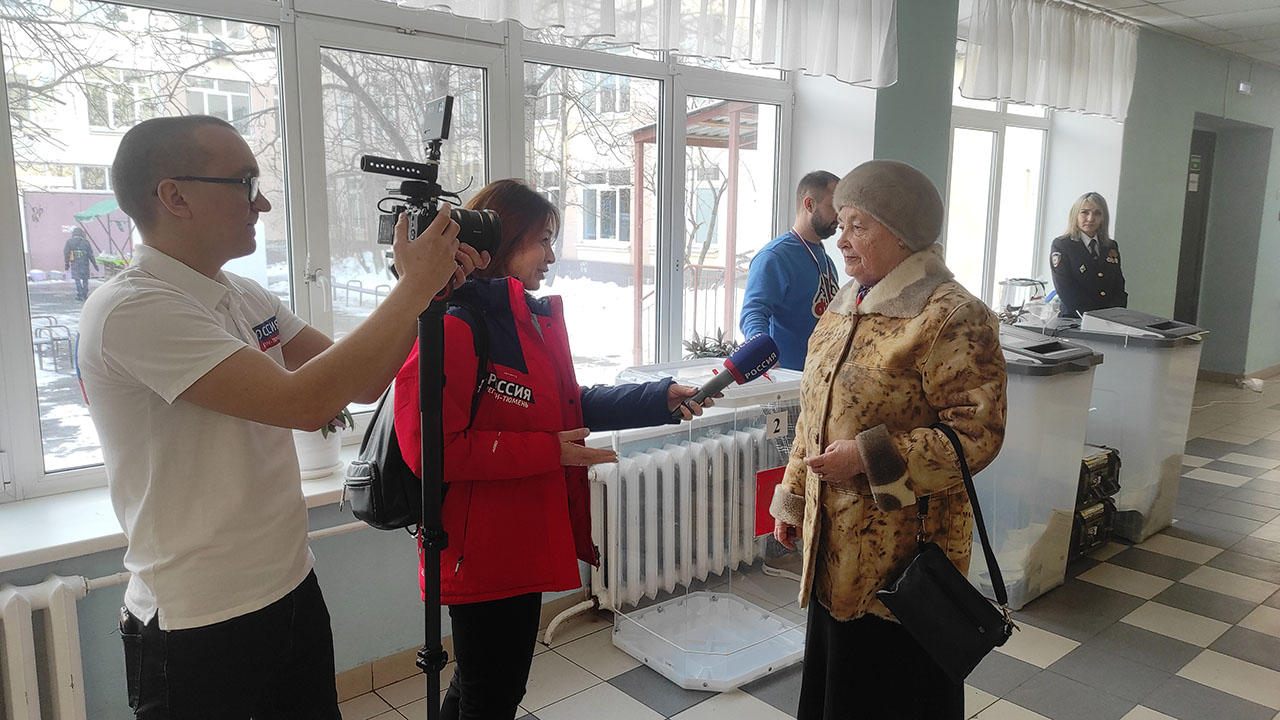 Тамара Казанцева проголосовала на участке №2268                    