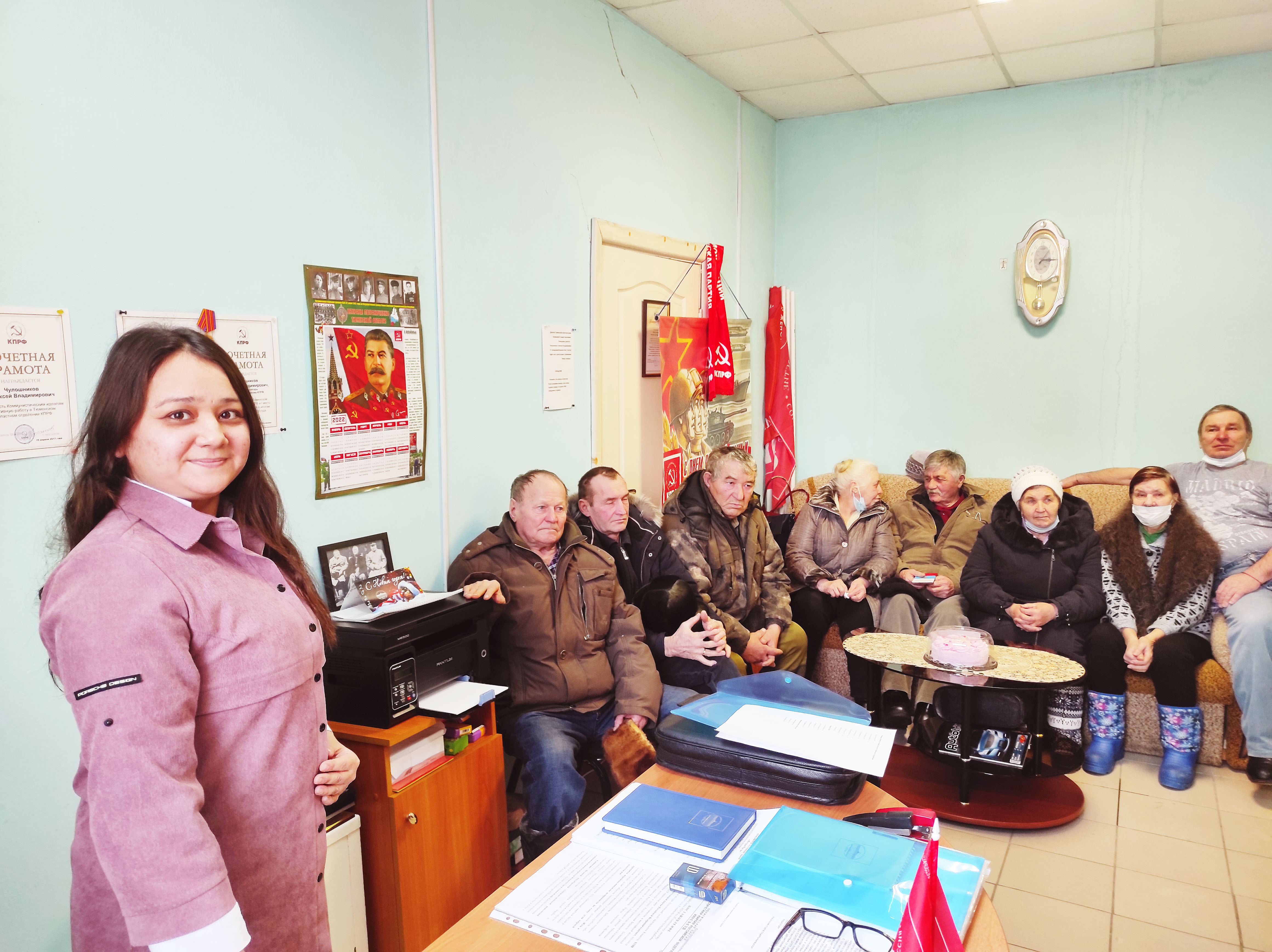 Депутат-коммунист Регина Юхневич посетила отдалённые районы Тюменской области