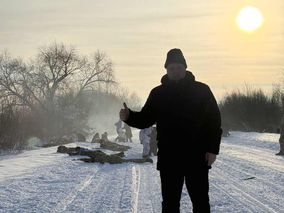 Активист КПРФ Дмитрий Санников принял участие в организации патриотического марш-броска в память о битве под Москвой